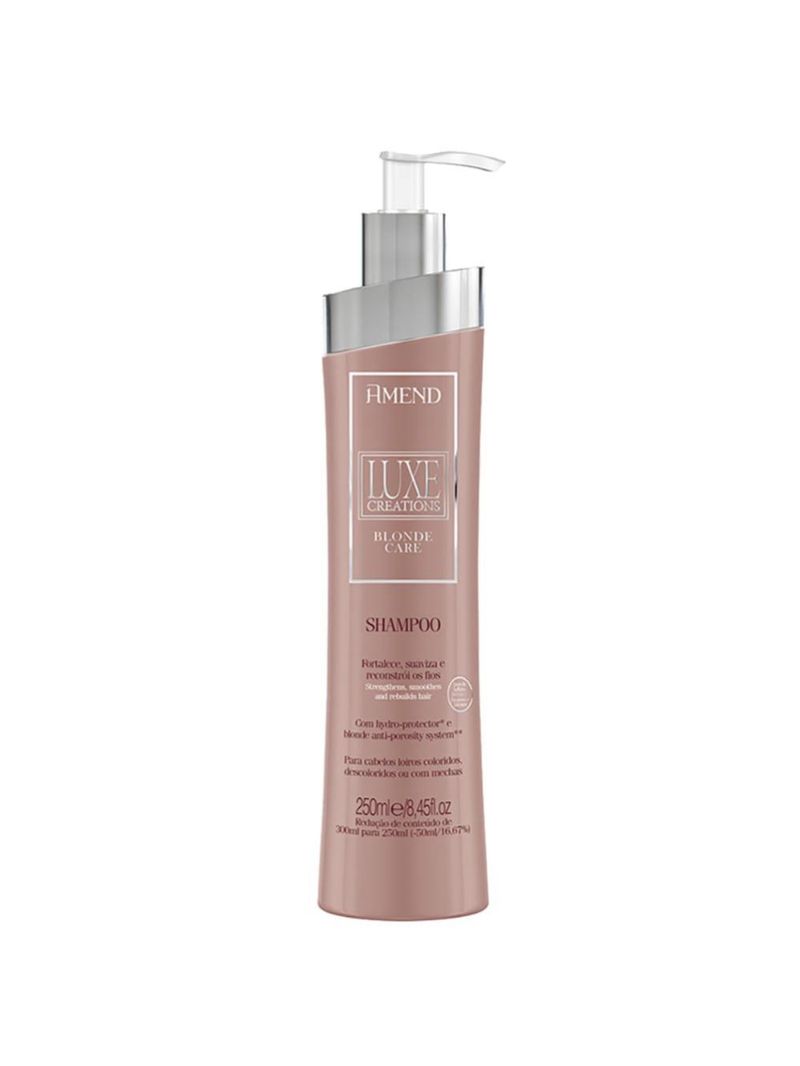 Amend luxe creations blonde care shampoo