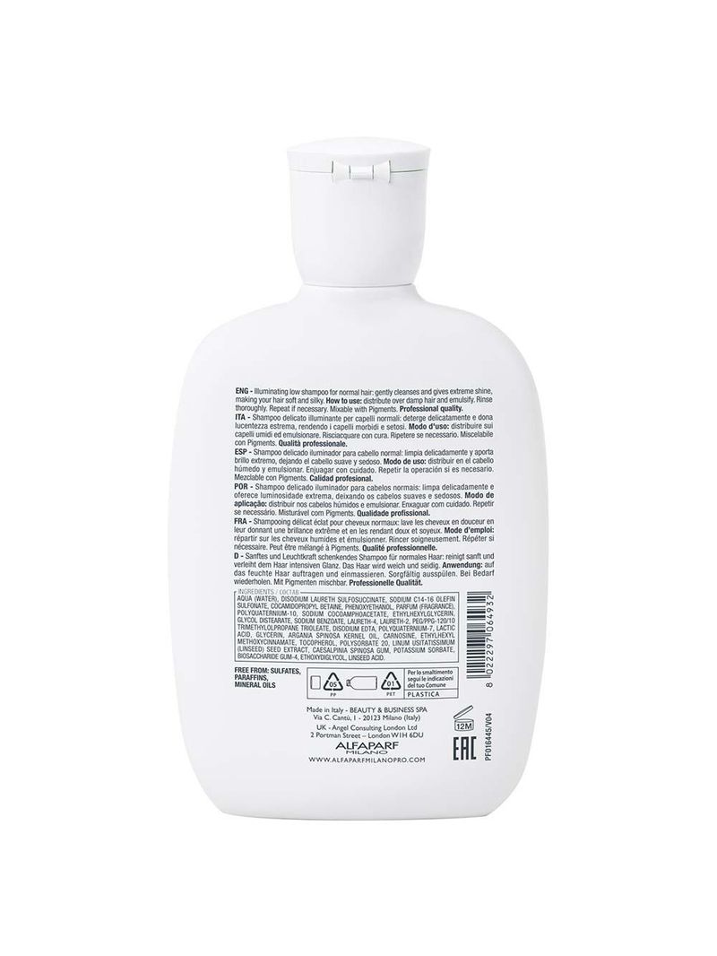 Alfaparf milano semi di lino diamond illuminating – shampoo