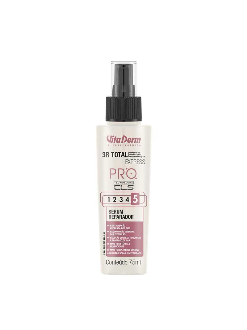 Sérum reparador vita derm 3r total express