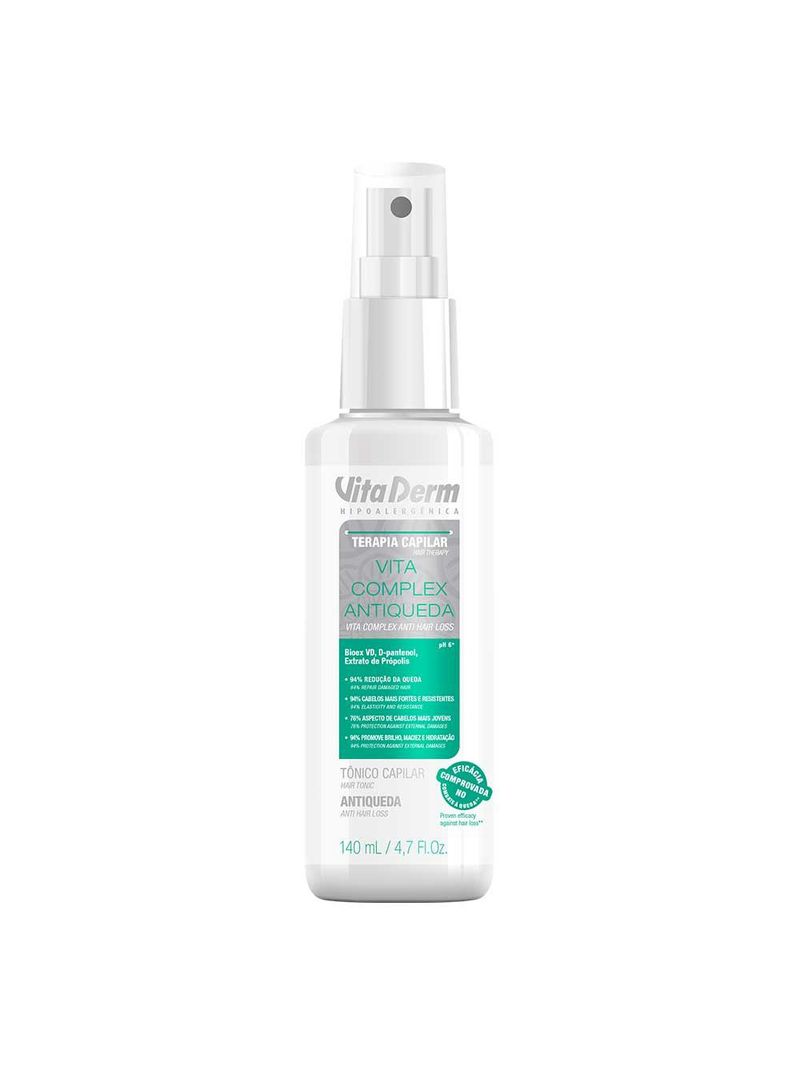 Tônico capilar vita derm vita complex antiqueda – terapia capilar