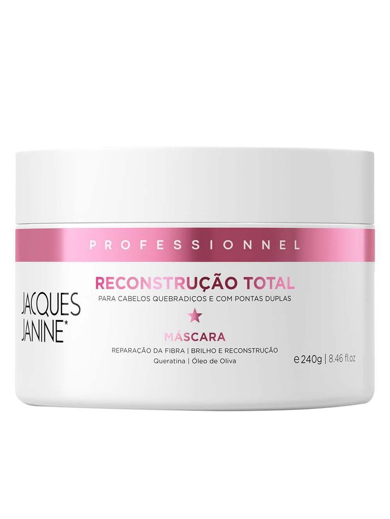 Jacques janine reconstrucao total - máscara de tratamento