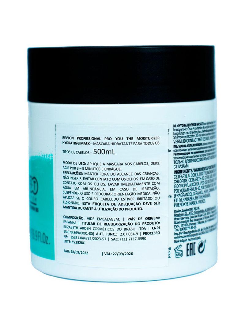 Revlon professional pro you the moisturizer hydrating máscara