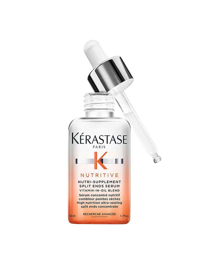 Óleo kérastase nutritive sérum de pontas duplas