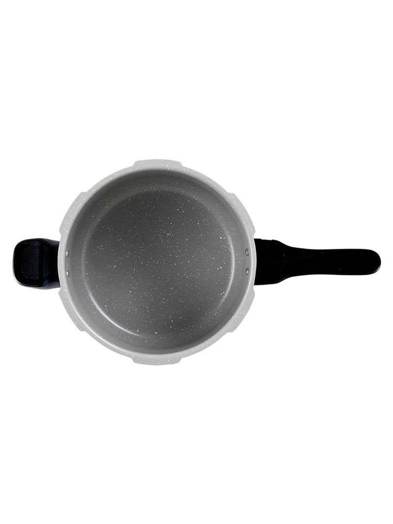 Panela de pressão super 4,2 litros cinza - brinox - cozimento rápido e prático