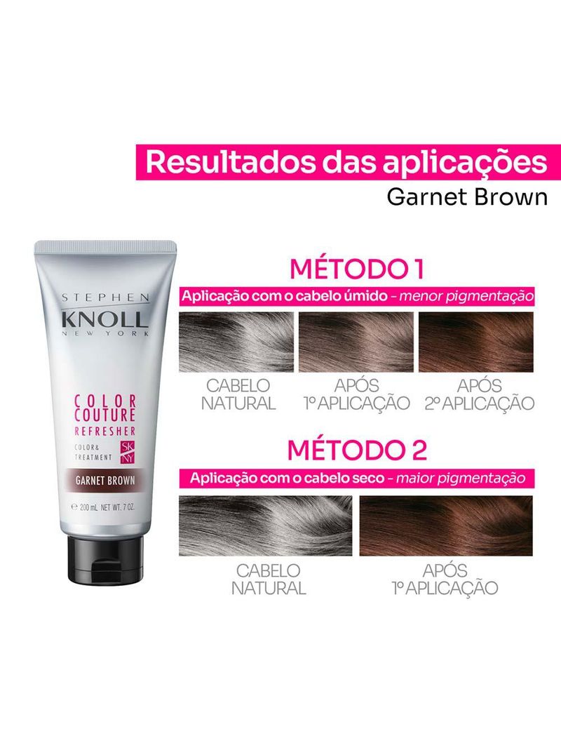 Stephen knoll color couture refresher máscara tonalizante 200g
