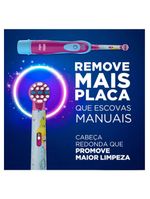 Oral-b disney princesas kit – escova elétrica + 2 pilhas aa