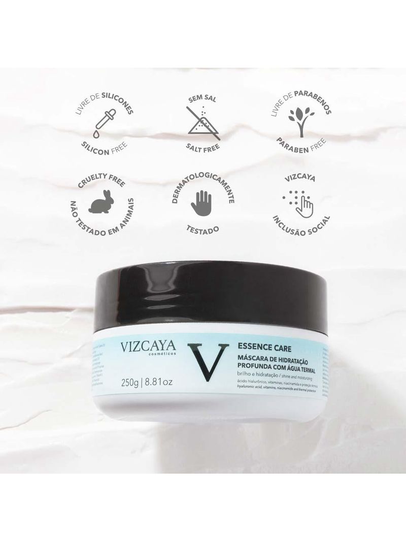 Vizcaya essence care mascara de hidratacao
