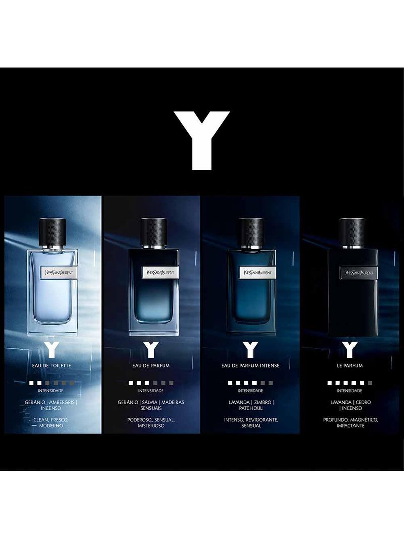 Y intense yves saint laurent - perfume masculino - eau de parfum