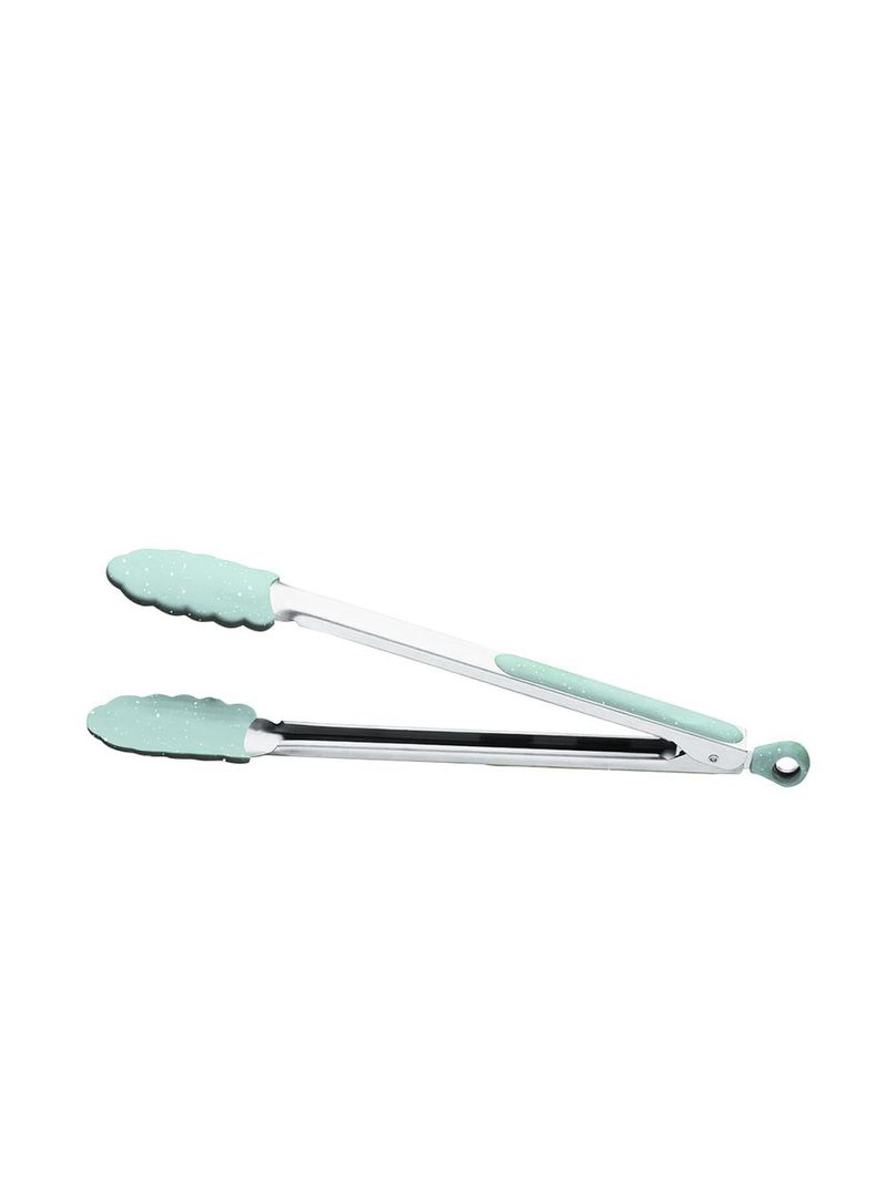 Pegador universal de silicone flexível 34 centímetros verde - brinox - praticidade e estilo