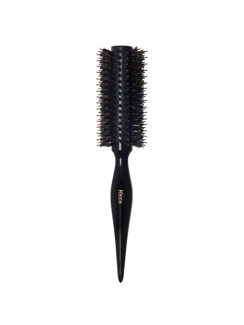 Escova de cabelo ricca madeira black porcupine