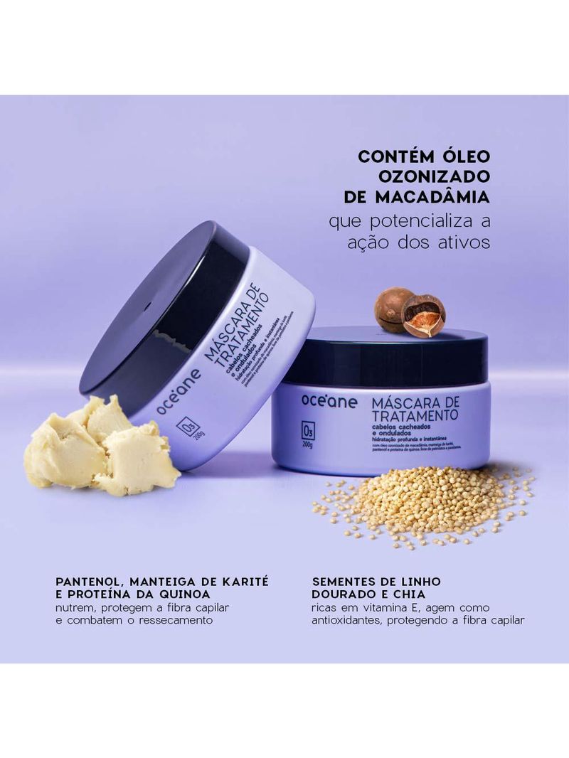 Océane máscara capilar para cabelos cacheados