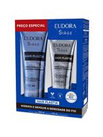 Eudora siage hair plastia kit shampoo + condicionador