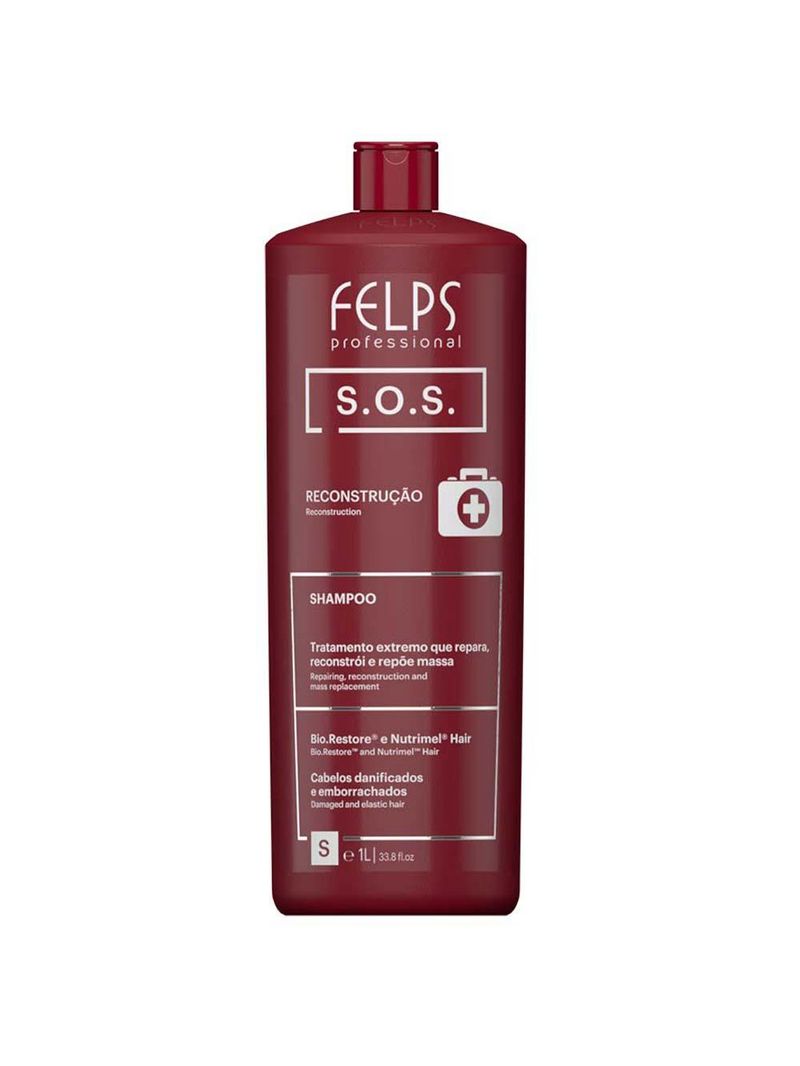Felps sos reconstrução shampoo