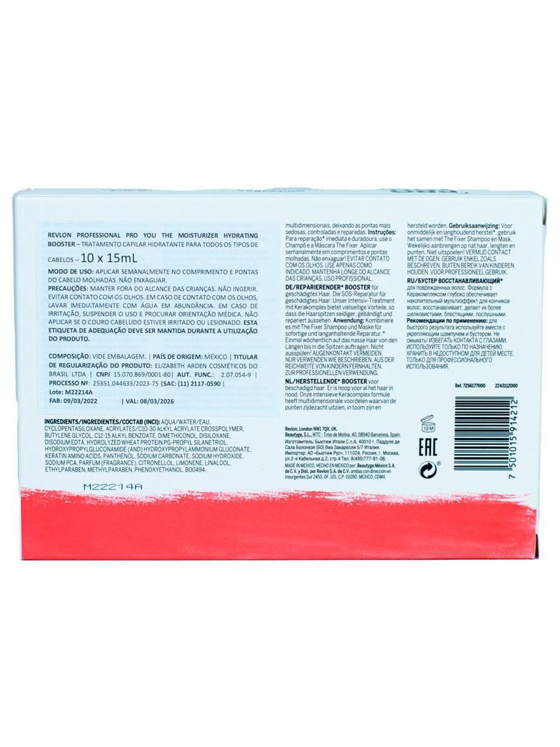 Revlon professional proyou the fixer repair booster – tratamento capilar