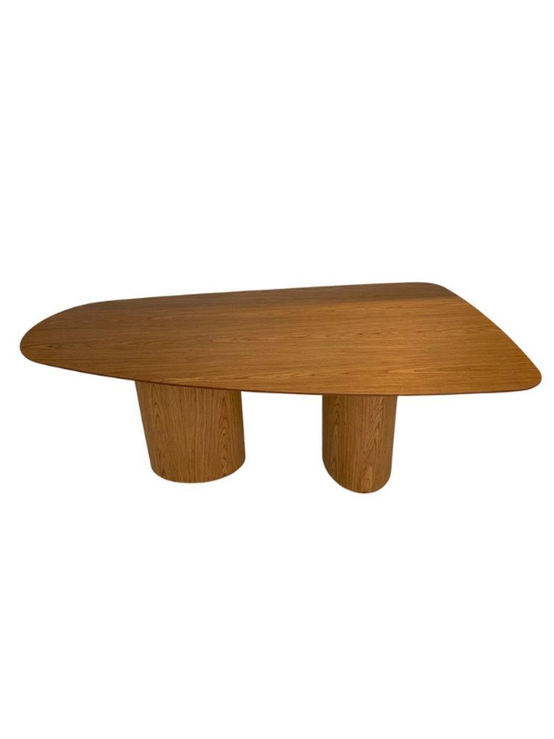Mesa De Jantar Orgânica Duo 198x122cm Freijo