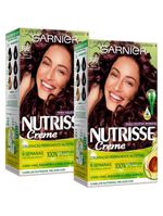 Kit garnier nutrisse - coloração 366 acaju purpura