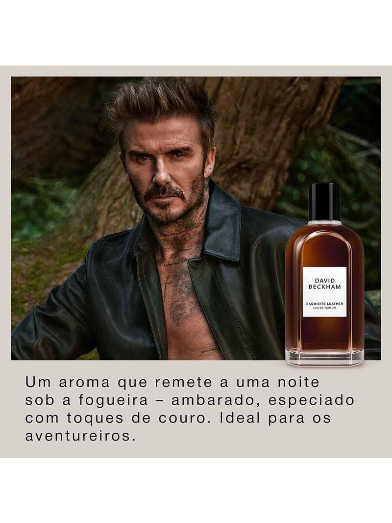 Perfume the collection exquisite leather david beckham masculino eau de parfum