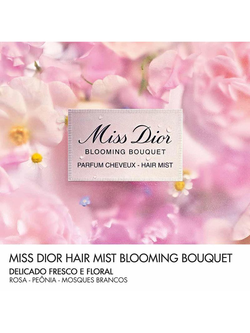 Miss dior blooming bouquet - perfume para os cabelos