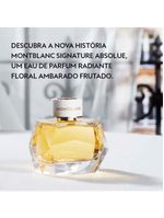 Signature absolue montblanc - perfume feminino - eau de parfum