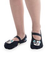 Meia sapatilha menina antiderrapante com led patins