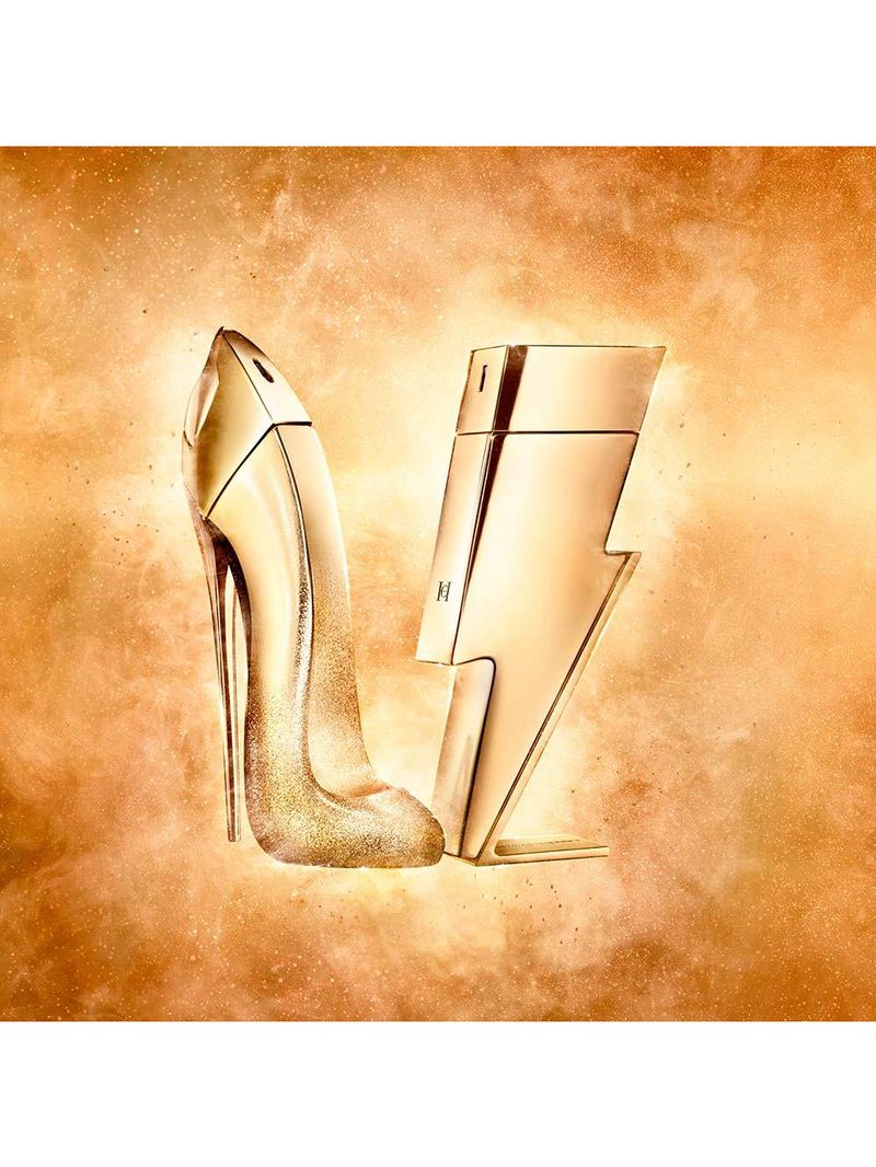 Perfume carolina herrera bad boy gold fantasy edt masculino