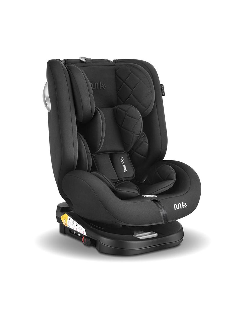 Cadeira para auto artemis 0-36 kgs isofix 360° preta multikids baby - bb433