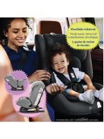 Cadeira para auto artemis 0-36 kgs isofix 360° preta multikids baby - bb433
