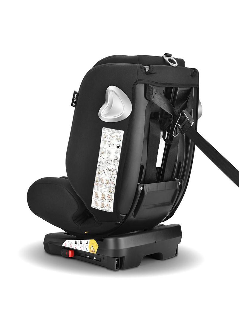 Cadeira para auto artemis 0-36 kgs isofix 360° preta multikids baby - bb433