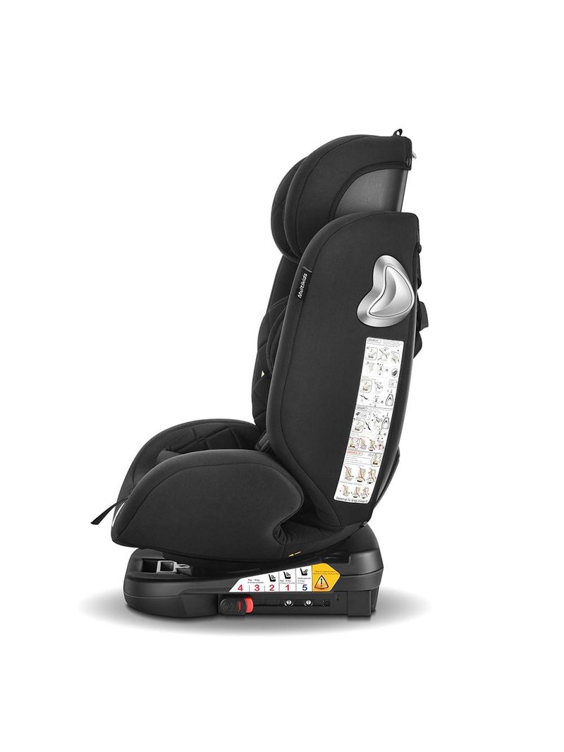 Cadeira para auto artemis 0-36 kgs isofix 360° preta multikids baby - bb433
