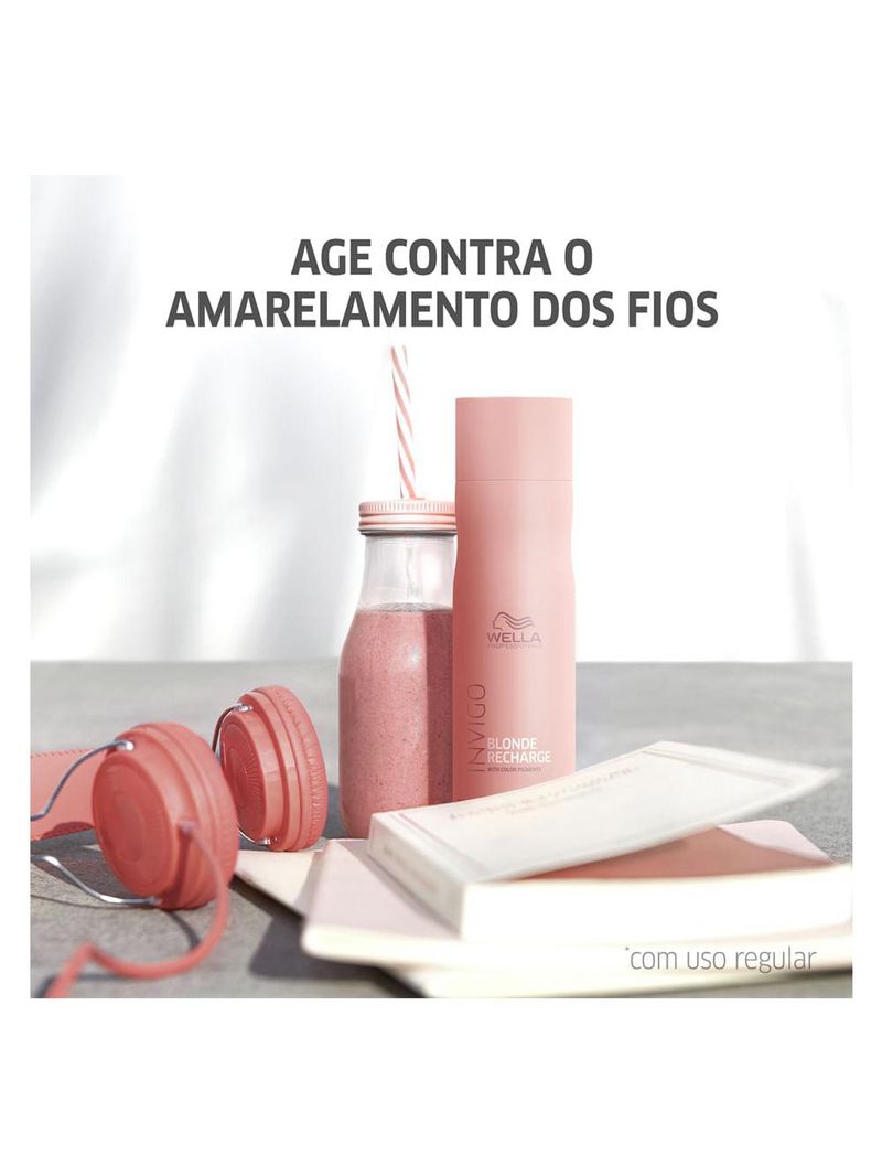 Wella professionals cool blond recharge invigo - shampoo