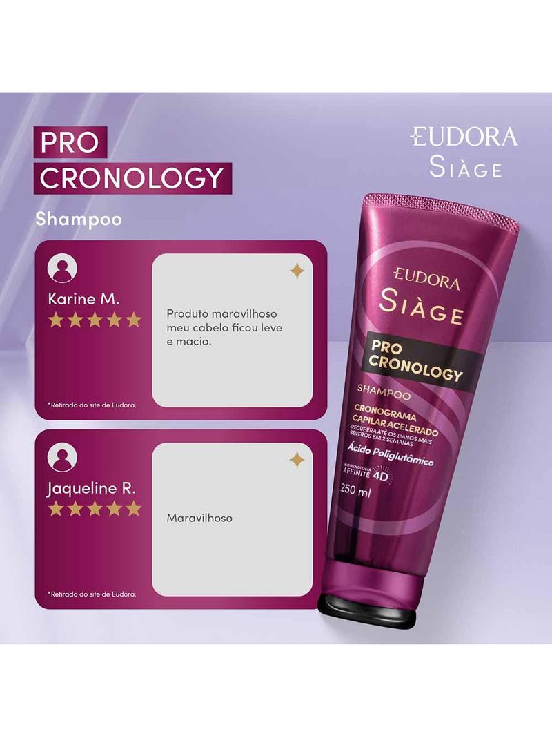 Eudora siàge shampoo pro cronology