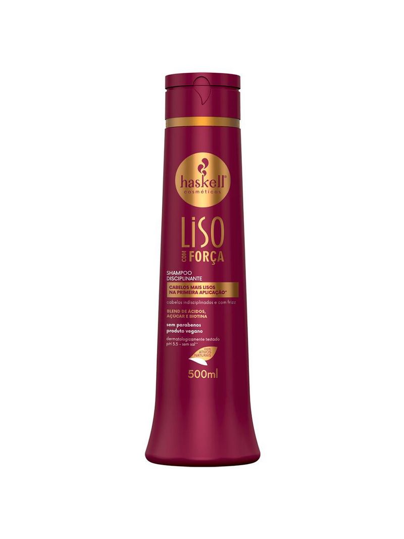 Haskell liso com força - shampoo
