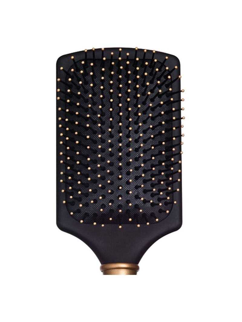 Escova de cabelo belliz - black & gold racket