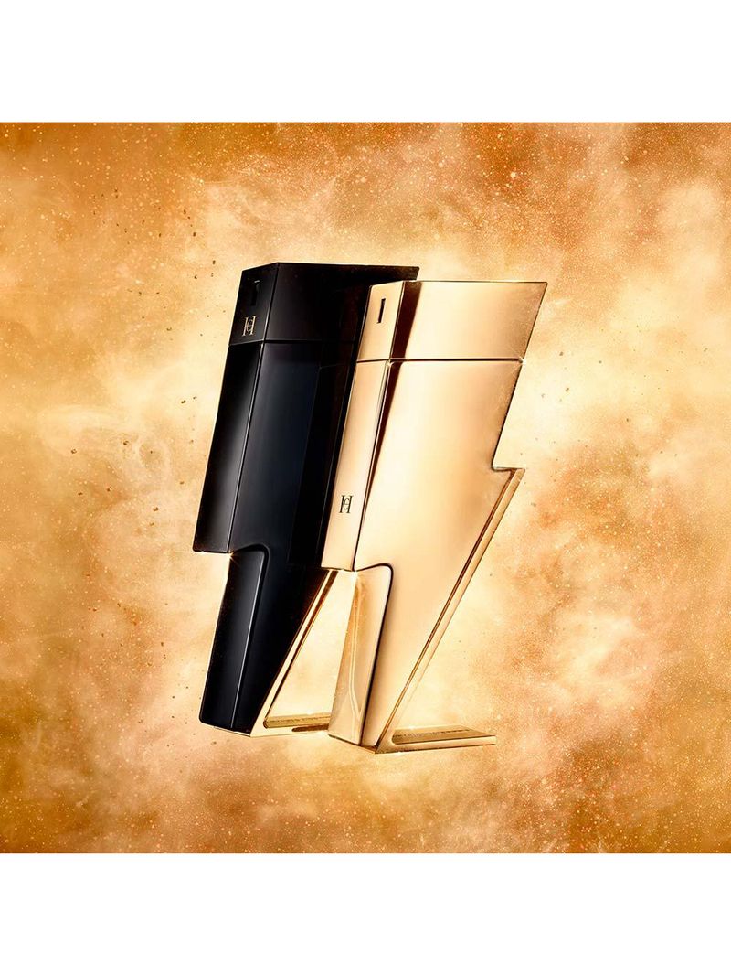 Perfume carolina herrera bad boy gold fantasy edt masculino