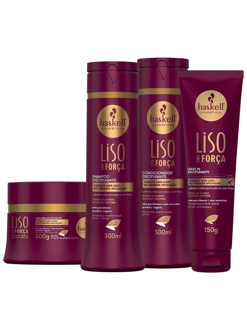 Haskell liso com força - shampoo
