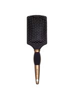 Escova de cabelo belliz - black & gold racket