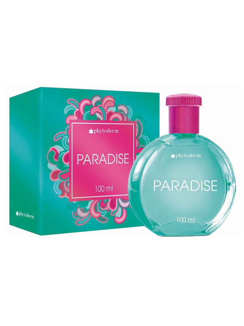 Paradise phytoderm - perfume feminino - deo colônia