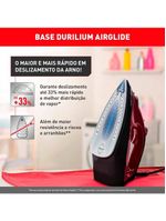 Ferro De Passar A Vapor Arno Ultragliss Vinho FMV 110V