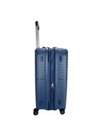Mala média 23kg lansay azul expansível linha orium rodas 360° tsa