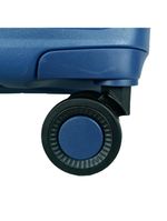 Mala média 23kg lansay azul expansível linha orium rodas 360° tsa