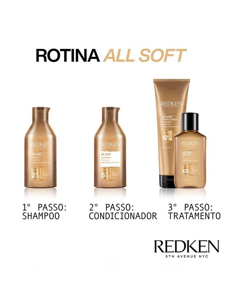 Redken all soft heavy cream - máscara de hidratação