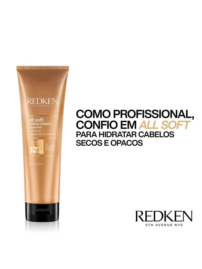 Redken all soft heavy cream - máscara de hidratação