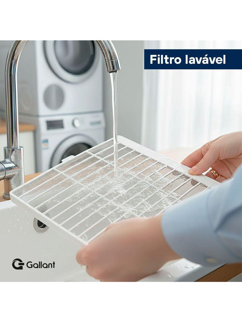 Ar-Condicionado Portátil Gallant 12000 BTUs Frio R32 127V (GAP12PCCA-BR127)