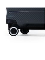 Mala média polipropileno 4 roda swissone genebra ii cinza