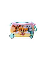 Mala de bordo 10 kg abs 4 rodas patrulha canina skye rosa