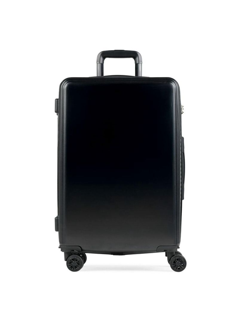 Mala de Viagem Média 23KG ABS 4 Rodas 24" My Way - Preta