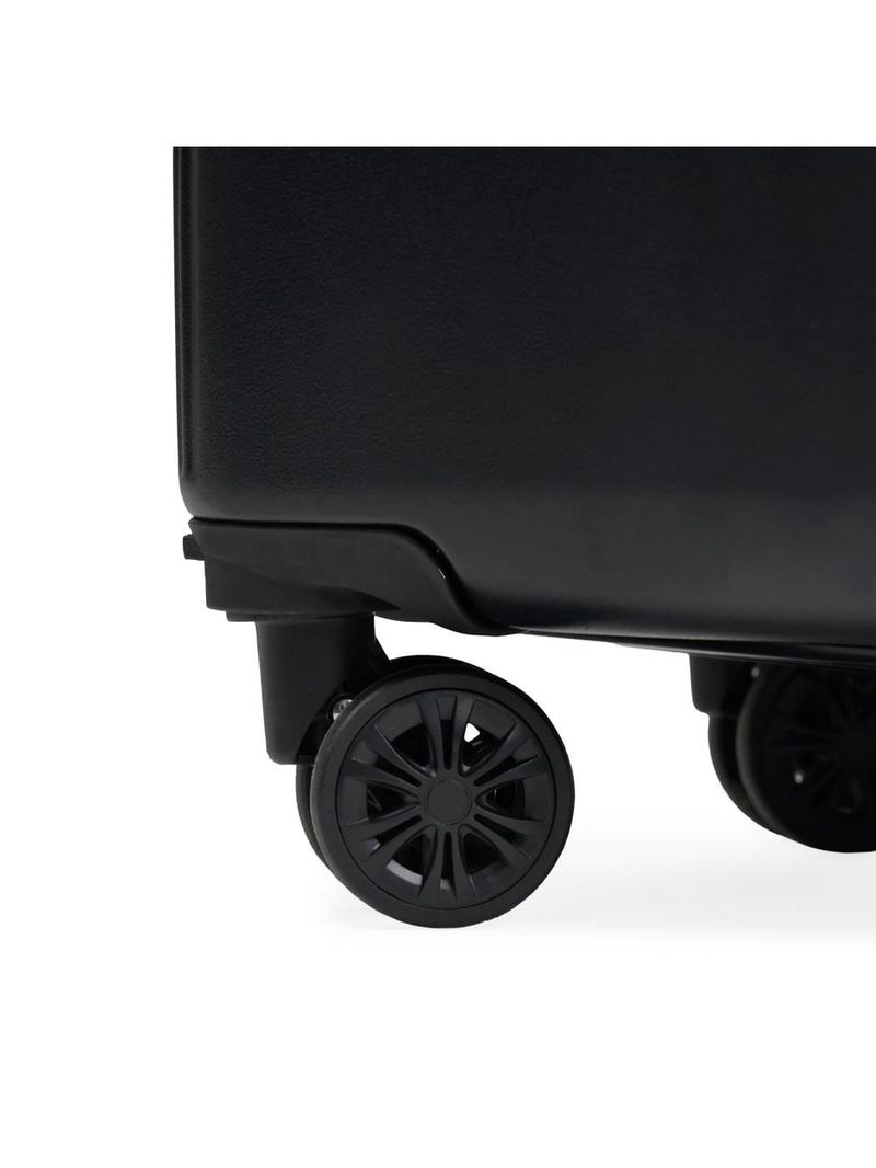 Mala de Viagem Média 23KG ABS 4 Rodas 24" My Way - Preta
