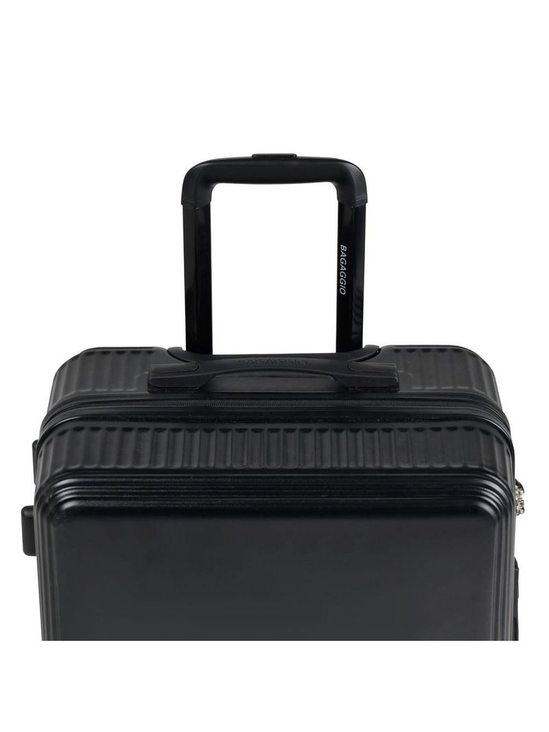 Mala de Viagem Média 23KG ABS 4 Rodas 24" My Way - Preta