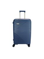 Mala média 23kg lansay azul expansível linha orium rodas 360° tsa