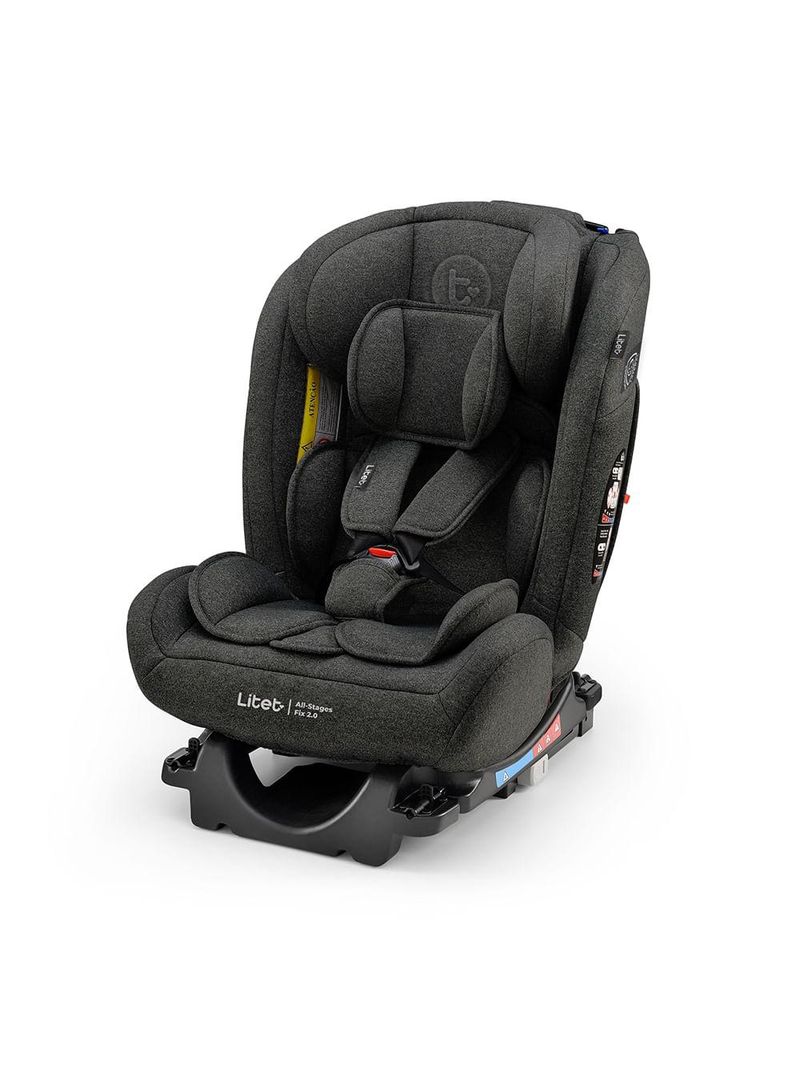 Cadeira para auto 0-36kg isofix all stages fix 20 preta litet - bb450